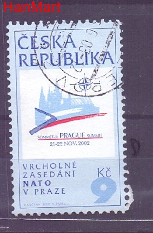Znaczek Czechy 2002 Mi mpl337d Stemplowane