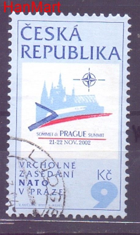 Znaczek Czechy 2002 Mi mpl337h Stemplowane