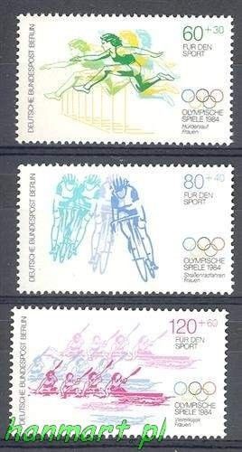 Znaczek Berlin Niemcy 1984 Mi 716-718 Czyste **