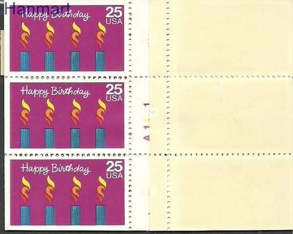 Znaczek USA 1988 Mi mh 127 Czyste **