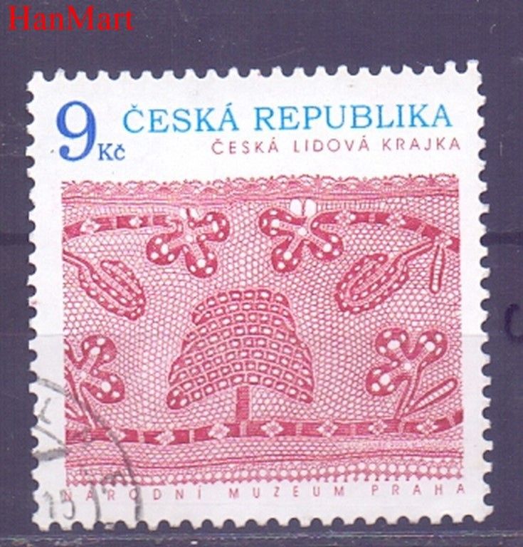 Znaczek Czechy 2003 Mi mpl352c Stemplowane