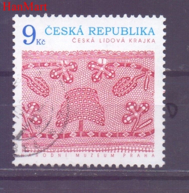 Znaczek Czechy 2003 Mi mpl352d Stemplowane