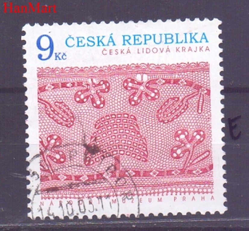 Znaczek Czechy 2003 Mi mpl352e Stemplowane