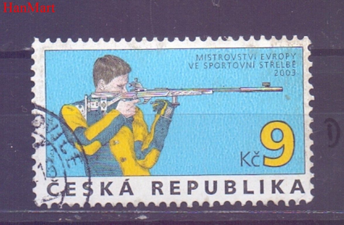 Znaczek Czechy 2003 Mi mpl361d Stemplowane