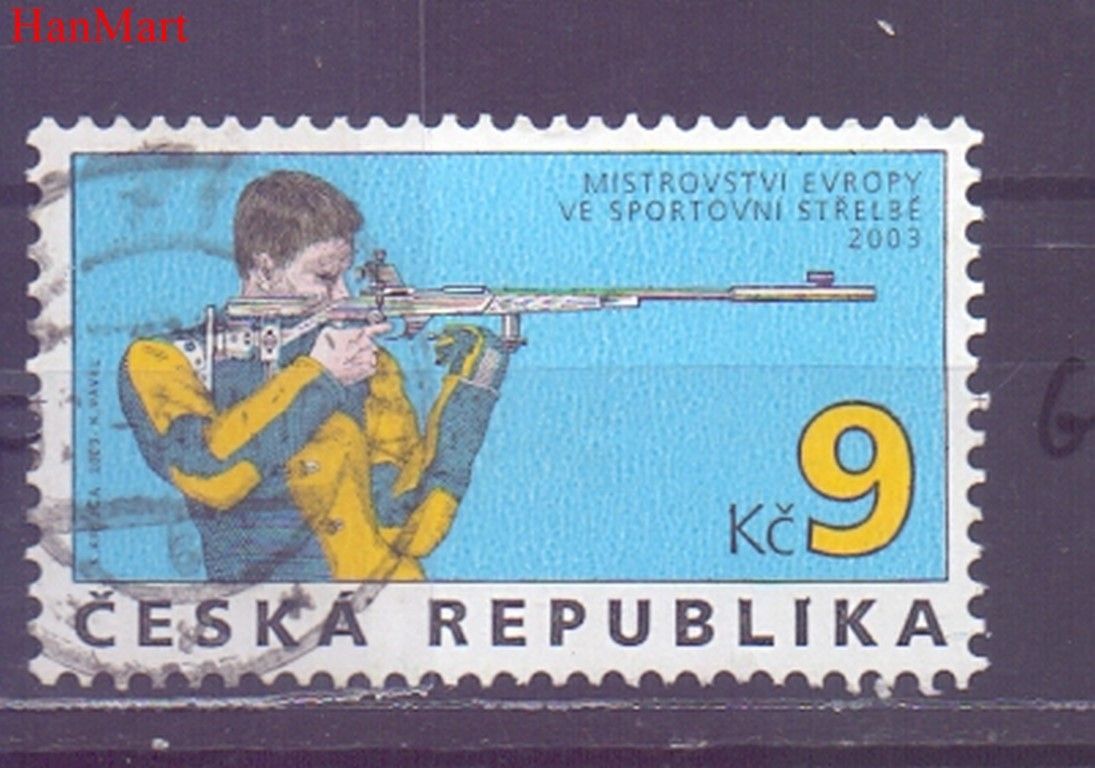 Znaczek Czechy 2003 Mi mpl361g Stemplowane