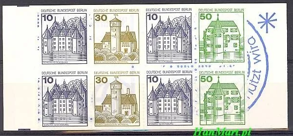 Znaczek Berlin Niemcy 1980 Czyste **