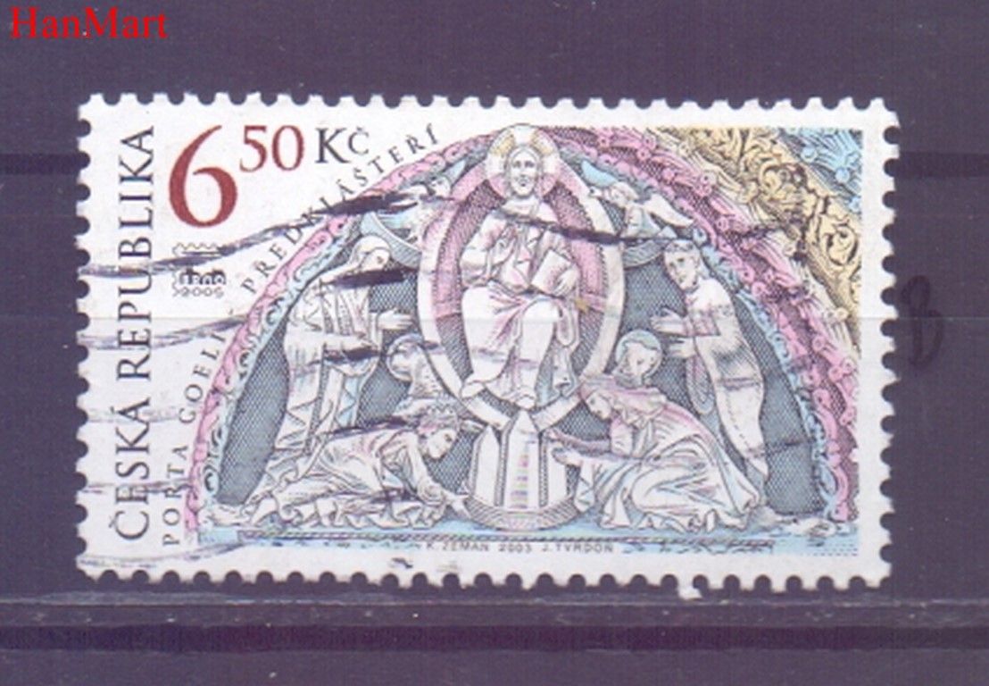 Znaczek Czechy 2003 Mi mpl370b Stemplowane