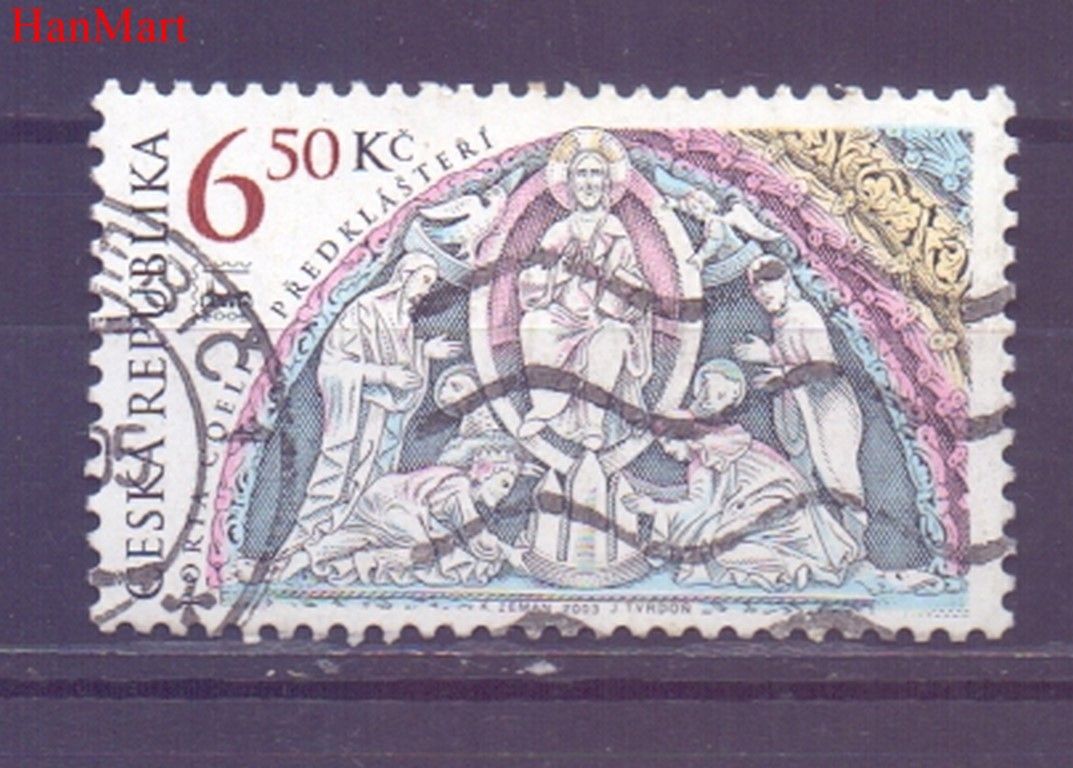 Znaczek Czechy 2003 Mi mpl370d Stemplowane