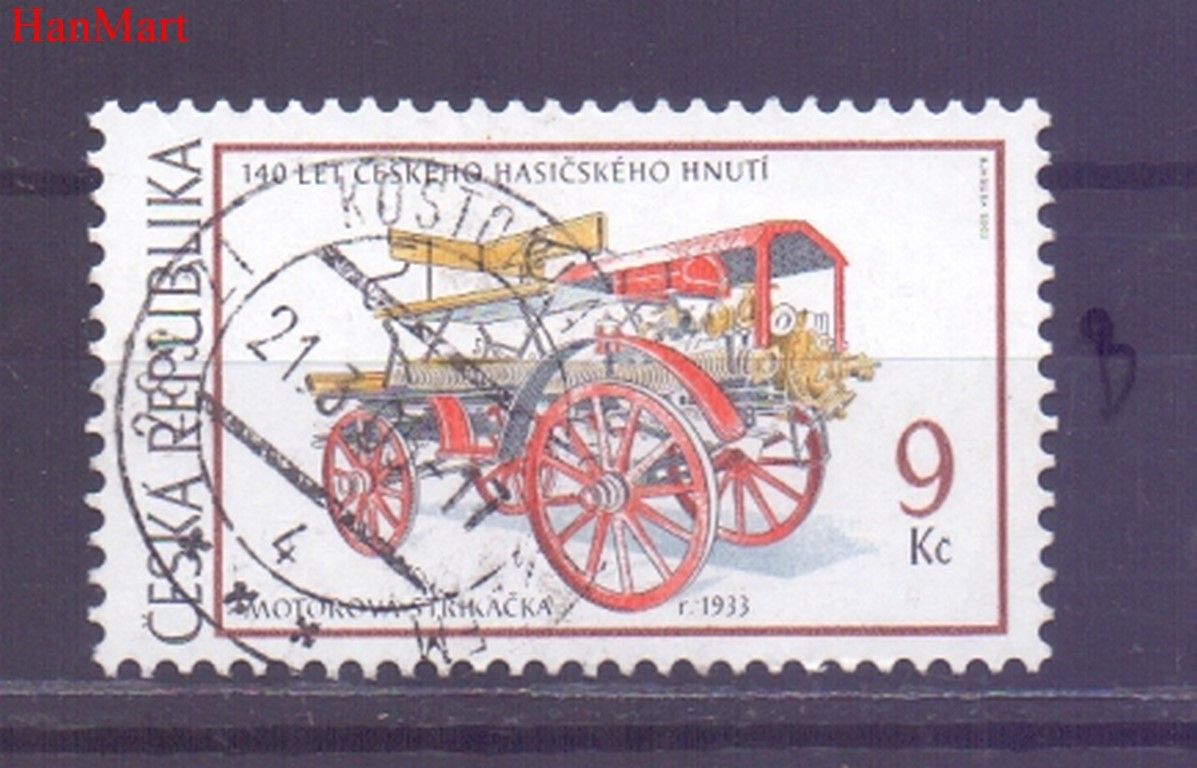 Znaczek Czechy 2003 Mi mpl372b Stemplowane