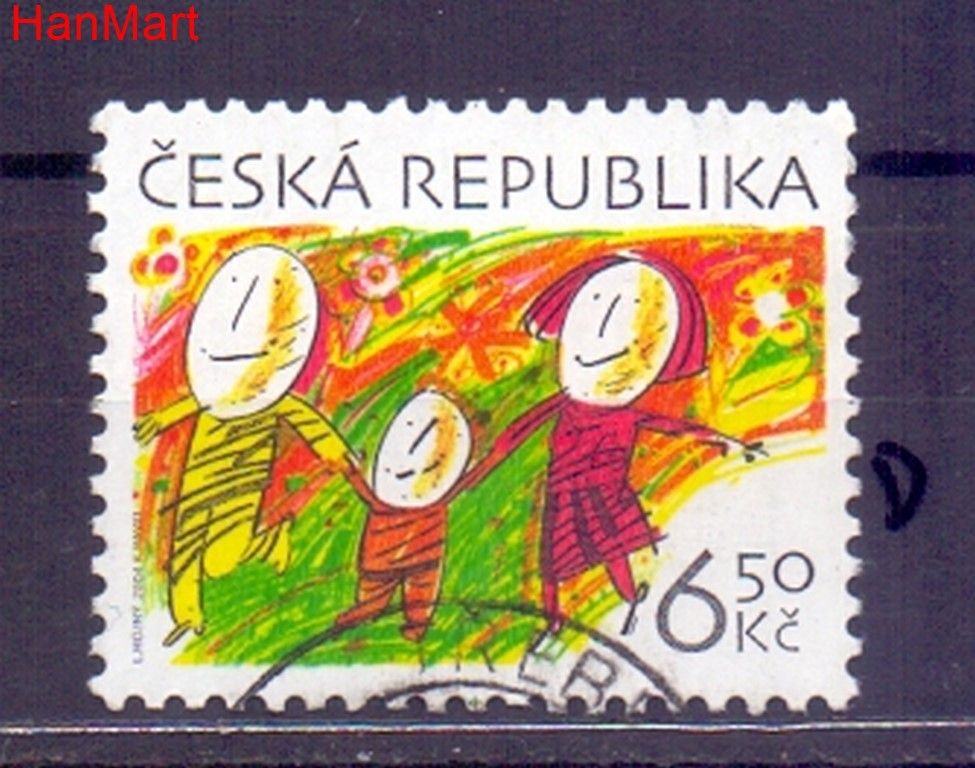 Znaczek Czechy 2004 Mi mpl391d Stemplowane