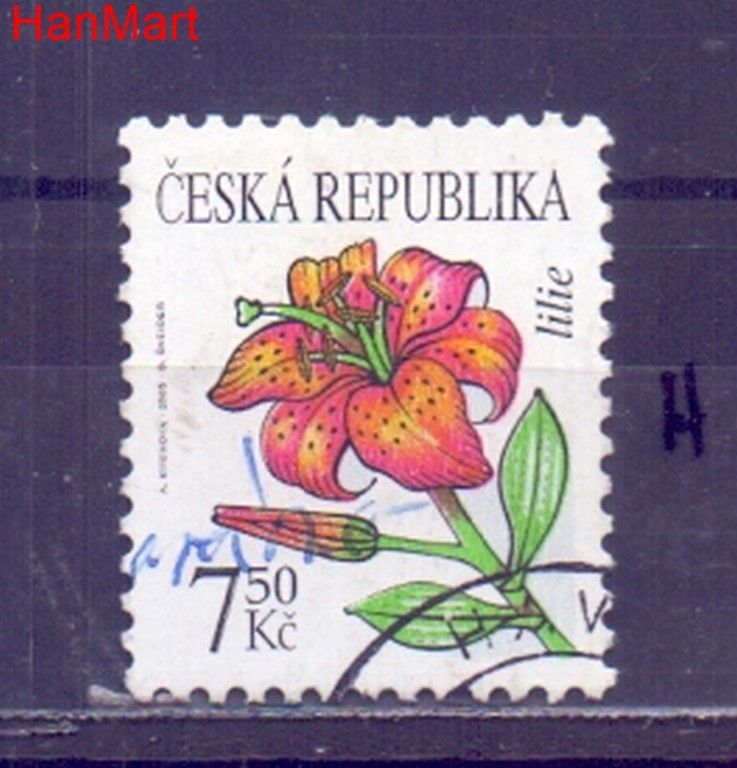Znaczek Czechy 2005 Mi mpl422h Stemplowane