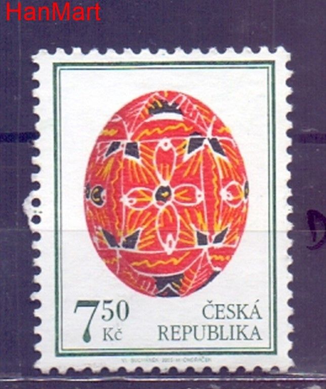 Znaczek Czechy 2005 Mi mpl426d Stemplowane