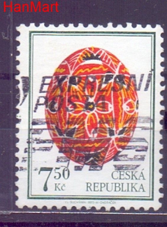 Znaczek Czechy 2005 Mi mpl426e Stemplowane