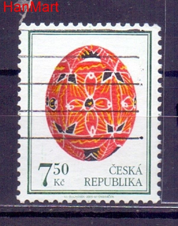 Znaczek Czechy 2005 Mi mpl426f Stemplowane