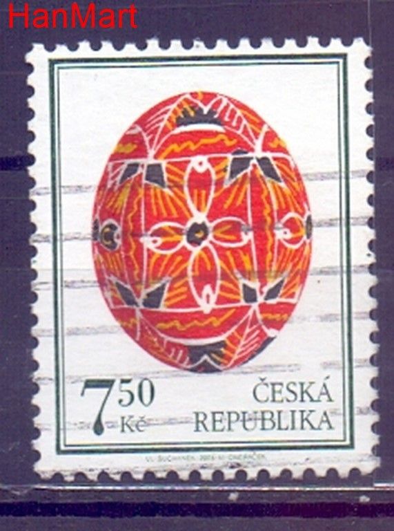 Znaczek Czechy 2005 Mi mpl426h Stemplowane