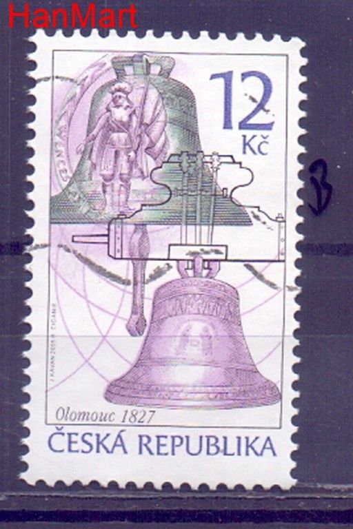 Znaczek Czechy 2005 Mi mpl445b Stemplowane