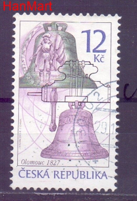 Znaczek Czechy 2005 Mi mpl445c Stemplowane