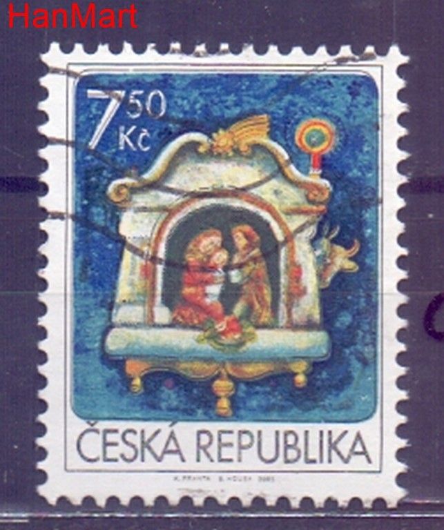Znaczek Czechy 2005 Mi mpl454c Stemplowane