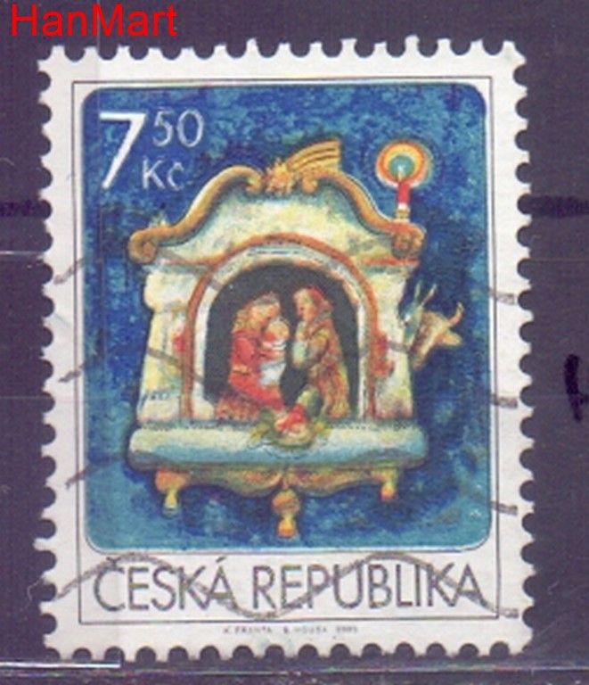 Znaczek Czechy 2005 Mi mpl454h Stemplowane