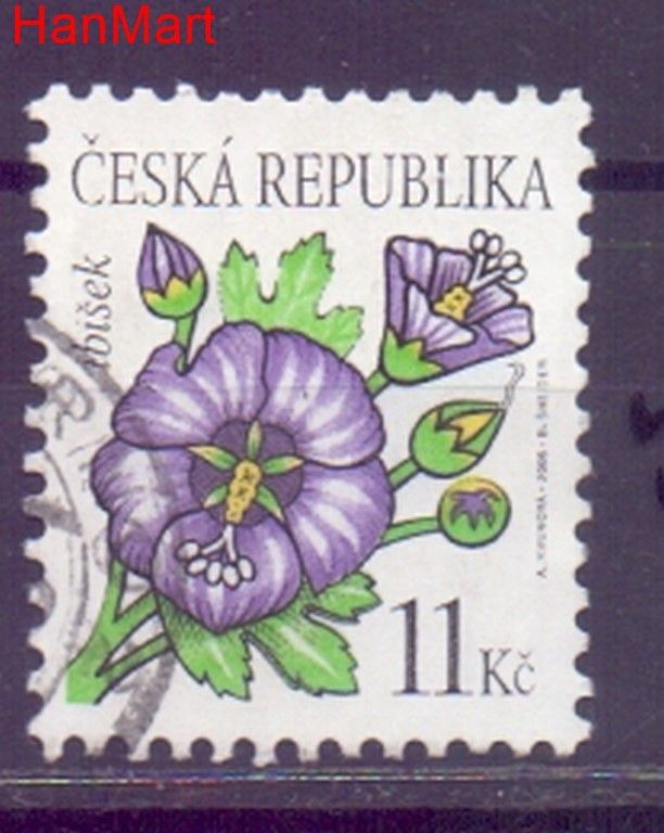 Znaczek Czechy 2006 Mi mpl458j Stemplowane