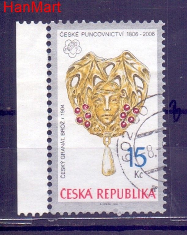 Znaczek Czechy 2006 Mi mpl481b Stemplowane