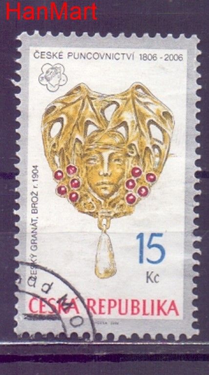 Znaczek Czechy 2006 Mi mpl481d Stemplowane