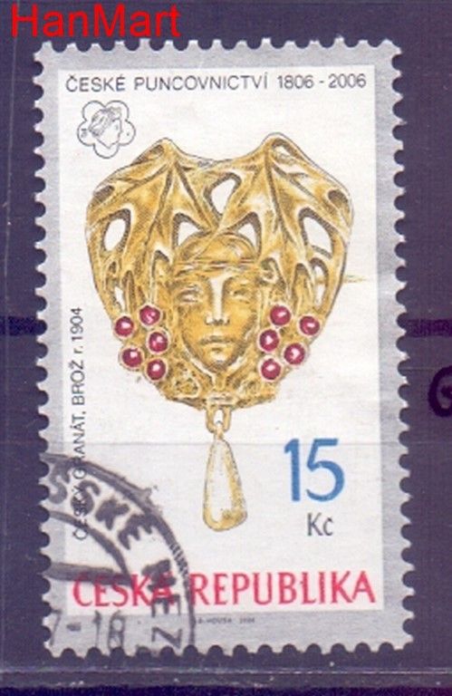 Znaczek Czechy 2006 Mi mpl481g Stemplowane