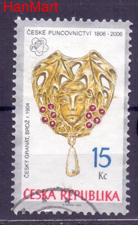 Znaczek Czechy 2006 Mi mpl481l Stemplowane