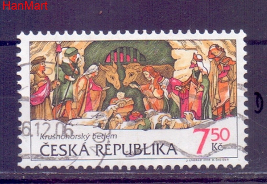 Znaczek Czechy 2006 Mi mpl496d Stemplowane