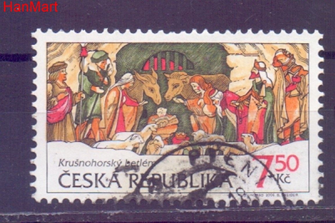Znaczek Czechy 2006 Mi mpl496f Stemplowane