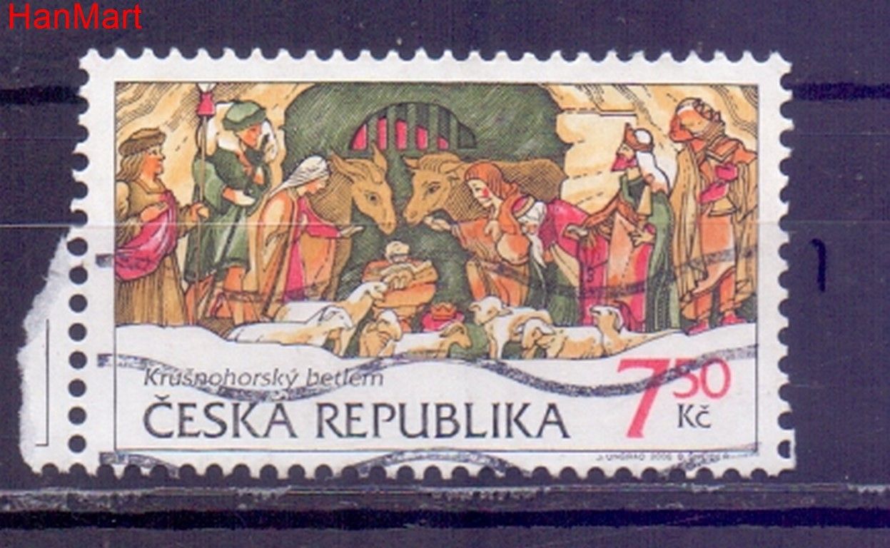 Znaczek Czechy 2006 Mi mpl496i Stemplowane