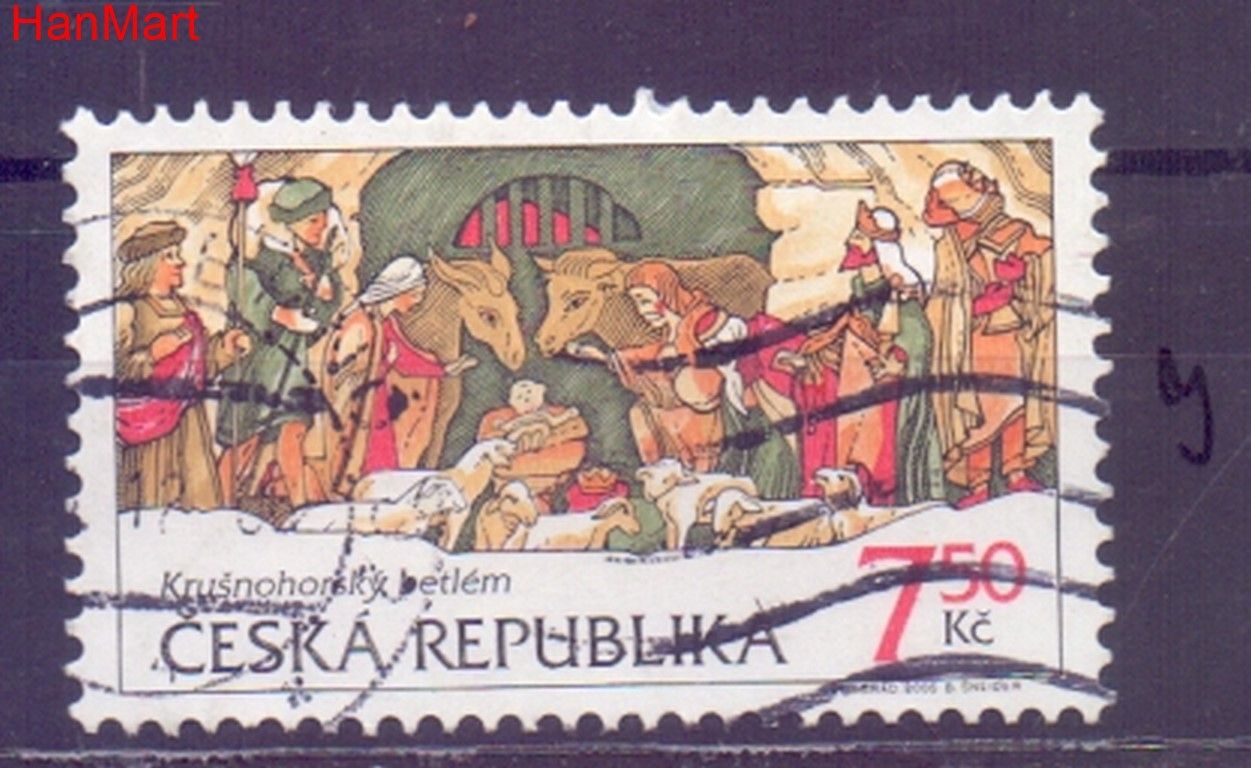 Znaczek Czechy 2006 Mi mpl496j Stemplowane