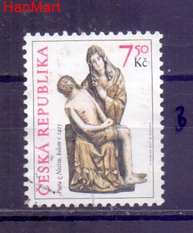 Znaczek Czechy 2007 Mi mpl506b Stemplowane