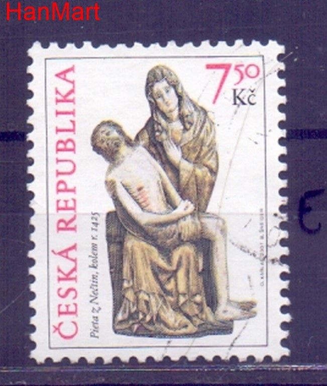 Znaczek Czechy 2007 Mi mpl506e Stemplowane